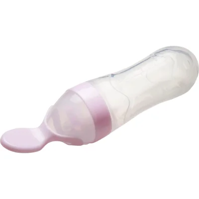BabyJem Sıkmalı Kaşık, Pembe