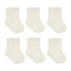 Bistyle Basic Penye Soket Çorap, 6'lı, Ekru