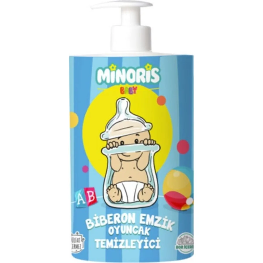 Minoris Baby Organik Antialerjik Biberon Emzik Temizleyici, 500 ml
