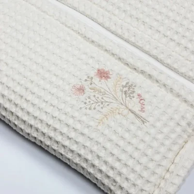 Bistyle Fermuarlı Natural Life Pike Battaniye Girl, Ekru