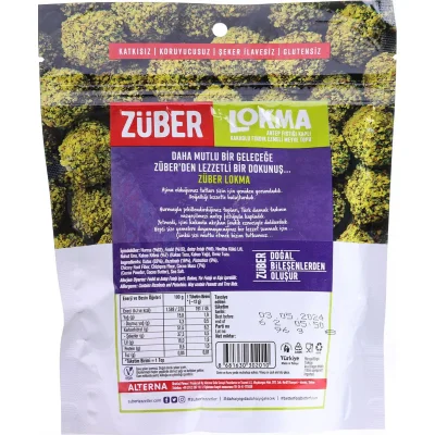 Züber Lokma Antep Fıstığı, 96 g