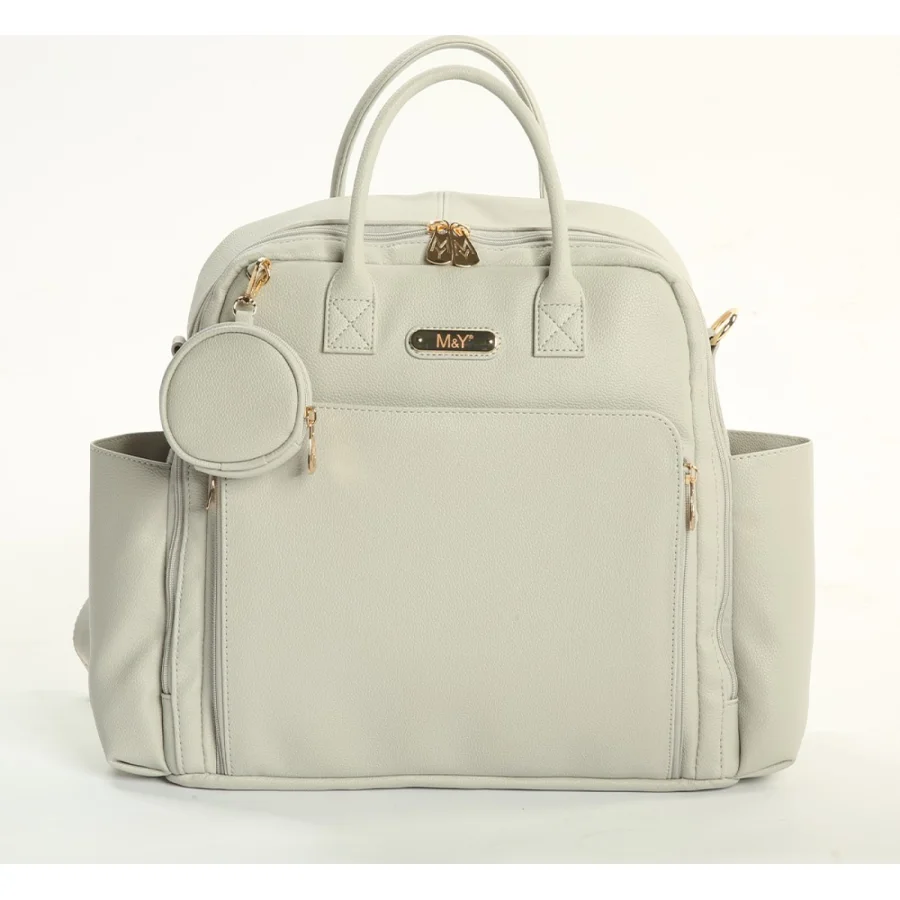 M&Y Maia Anne Bebek Bakım Sırt Çantası, Gri