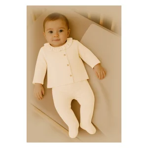 Bistyle Yenidoğan Zıbın Battaniye Princess, Ekru