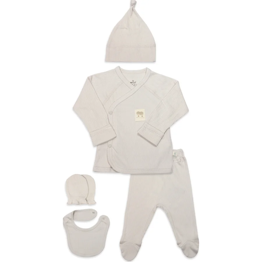 Bistyle Modal Flying Balloons Hastane Çıkışı, 5'li, Bej