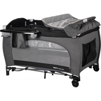 Kraft Friday Plus Oyun Parkı, 70x120, Koyu Gri