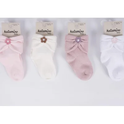 Katamino Marla Aks. Kız Bebek Soket Çorap, Asorti