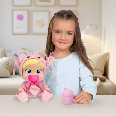 Cry Babies Love And Care Angel Kostümlü Bebek