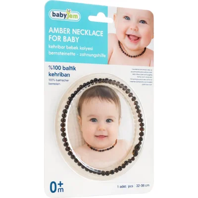 BabyJem Kehribar Bebek Kolyesi, Vişne