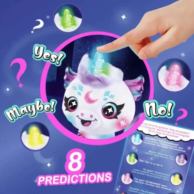 Airbrush Plush Cosmic Unicorn