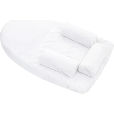 BabyJem Kiraz Çekirdekli Antikolik Uyku Yastığı, Beyaz