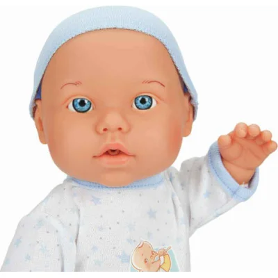 Sunman Bebelou Yemek Zamanı Sesli Bebek Seti, 35 cm