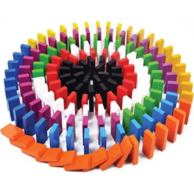 PlayWood Kutuda Ahşap Domino Oyunu