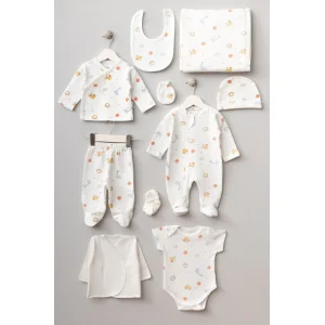 Bebitof Panter 10 Parça Hastane Çıkışı 10113 Ekru