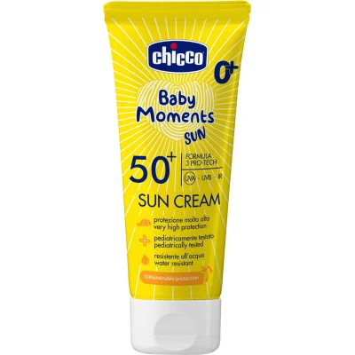 Chicco Baby Moments Sun Güneş Kremi, SPF 50+, 75 ml, + After Sun Hediye