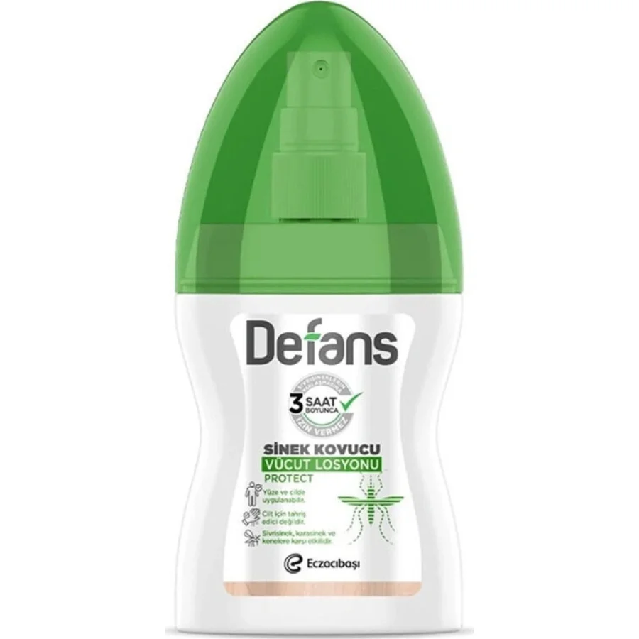 Defans Sinek Kovucu Vücut Losyonu Protect, 100 ml