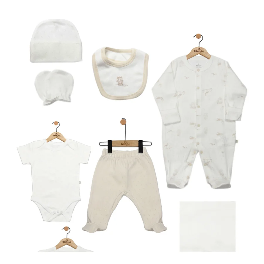 Bistyle My Favorite Zoo Hastane Çıkışı, 10 Parça, Ekru