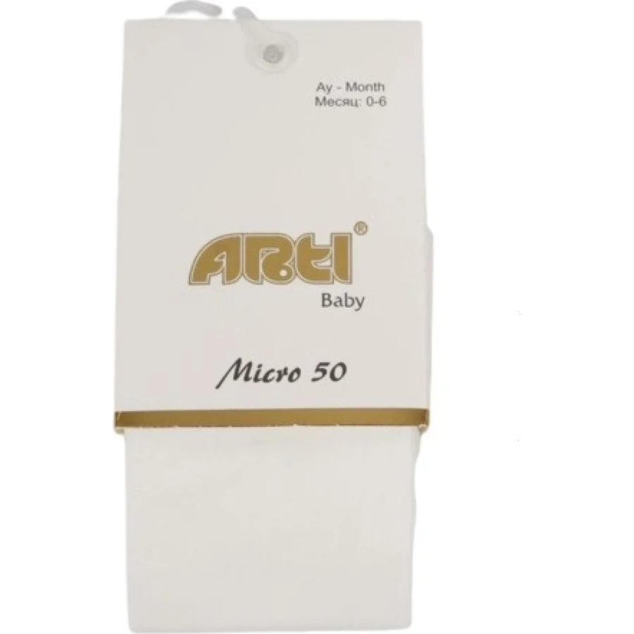 Artı Micro Külotlu Muz Çorap, Krem