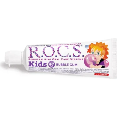 R.O.C.S. Kids Diş Macunu, 35 ml, Sakız