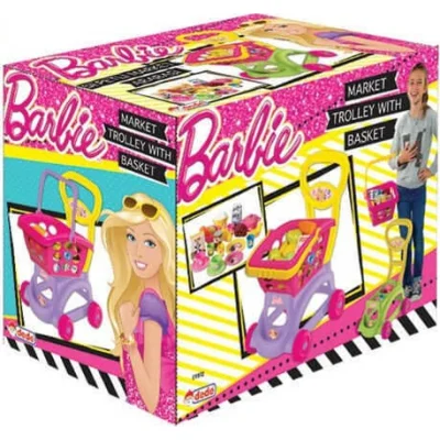 Dede Barbie Sepetli Market Arabası