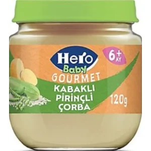 Hero Baby Gourmet Kabaklı Pirinçli Kavanoz Mama 120 Gr