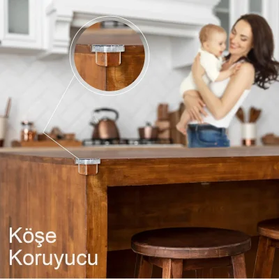 İdeal Baby Dairesel Köşe Koruyucu