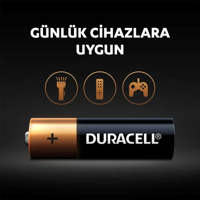 Duracell AA Kalem Pil, 6'lı