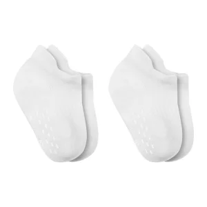 Bistyle Sneakers Kaymaz Basic Penye Çorap, 2'li, Beyaz, Beyaz