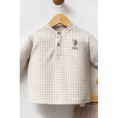 U.S. Polo Assn Takım, 2'li, Bej, Melanj