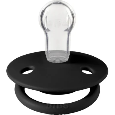 Bibs De Lux Silikon Emzik 0-36 Ay, Siyah