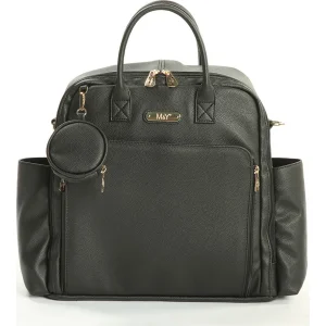 M&Y Maia Anne Bebek Bakım Sırt Çantası, Siyah