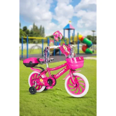 Babyhope 438A XMX-316 Ledli Akülü Motor, 12 Volt, Pembe
