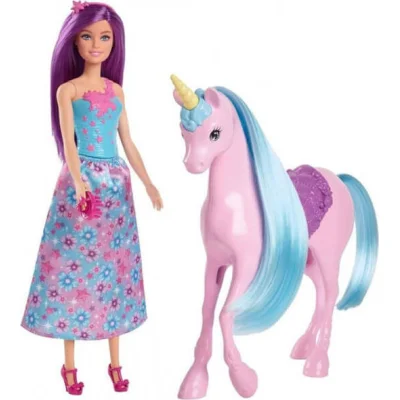 Barbie Dreamtopia Bebek ve Tek Boynuzlu At