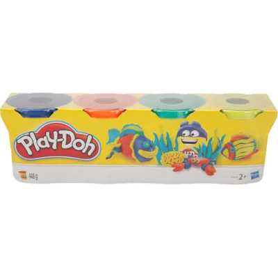 Play Doh Oyun Hamuru, 4'lü