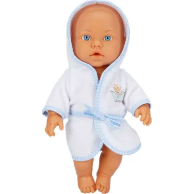 Sunman Bebelou Banyo Zamanı Bebek Seti, 35 cm