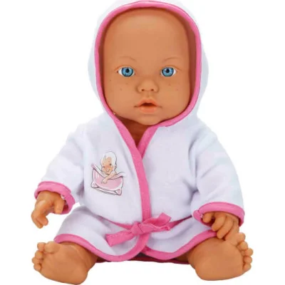 Sunman Bebelou Banyo Zamanı Bebek Seti, 35 cm