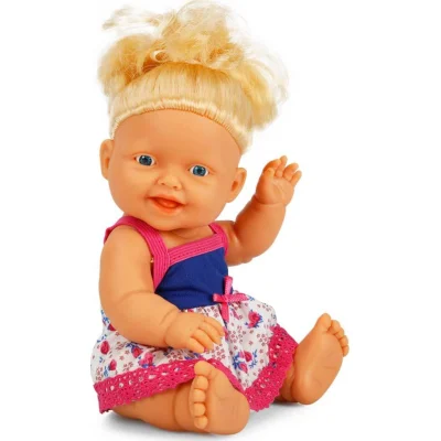 Sunman Kumral Nil Bebek Saçlı, 23 cm