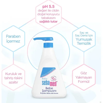 Sebamed Baby Bebek Şampuanı, 500 ml