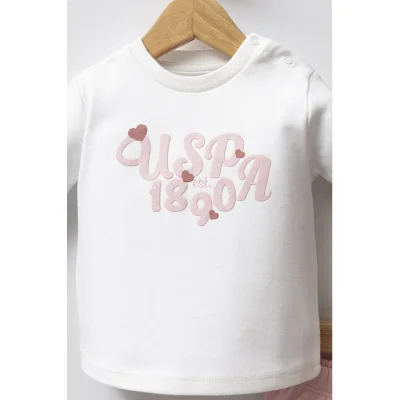 U.S. Polo Assn Takım USB2712 Açık, 3'lü, Pembe