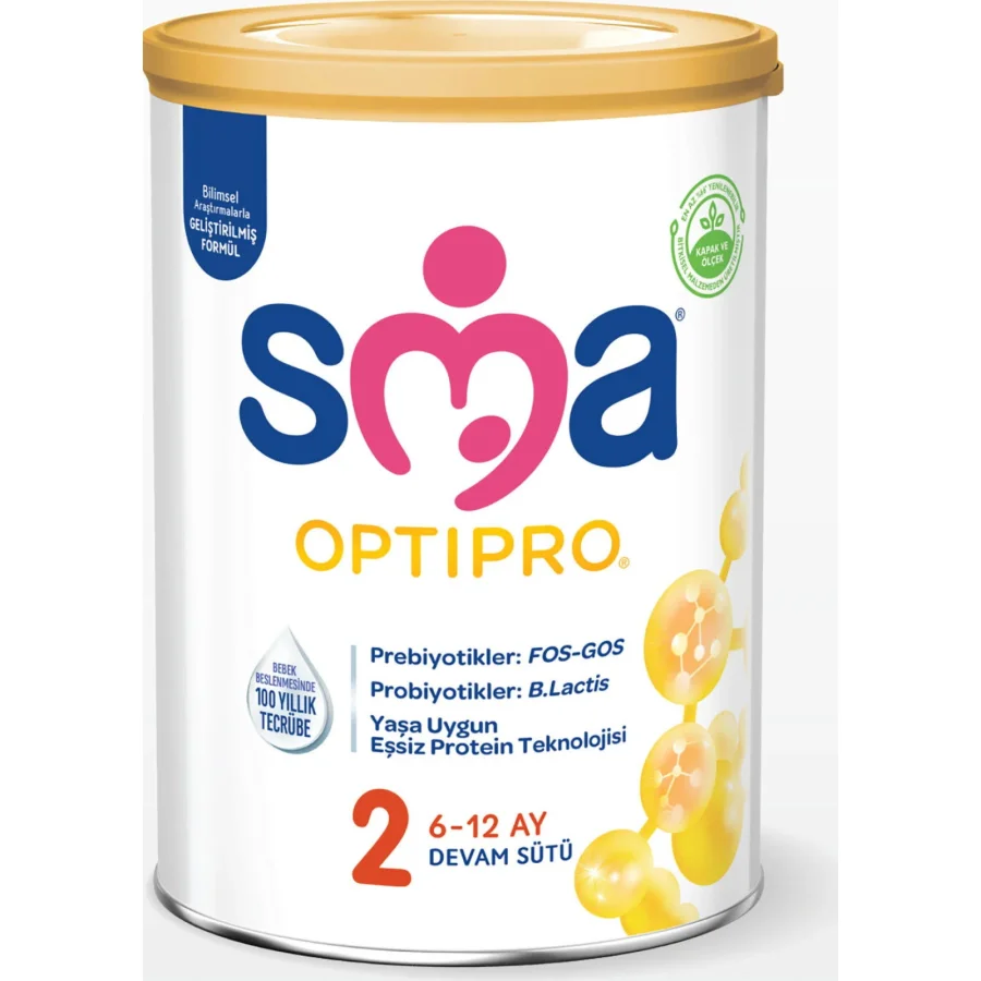 SMA Optipro 2 Probiyotik Devam Sütü, 6-12 Ay, 400 g