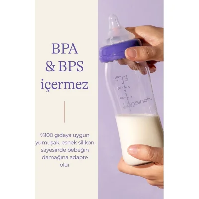 Lansinoh Cam Biberon, 240 ml