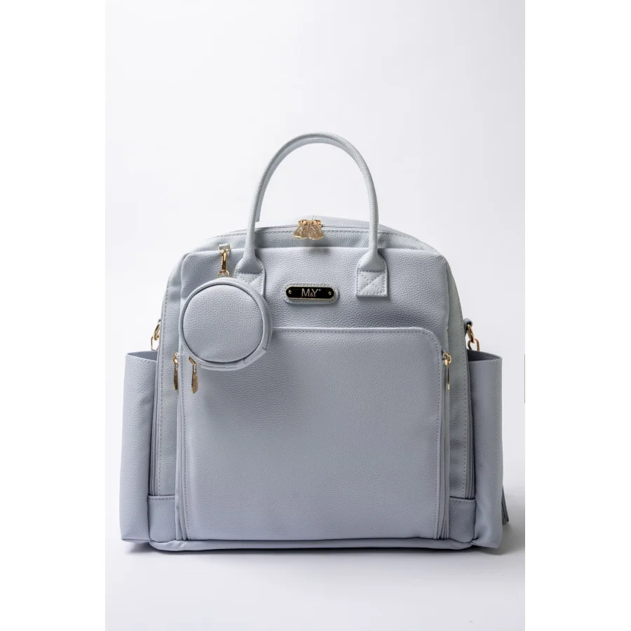 M&Y Maia Anne Bebek Bakım Sırt Çantası, Mavi