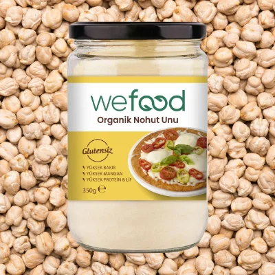 Wefood Glutensiz Organik Nohut Unu, 350 g