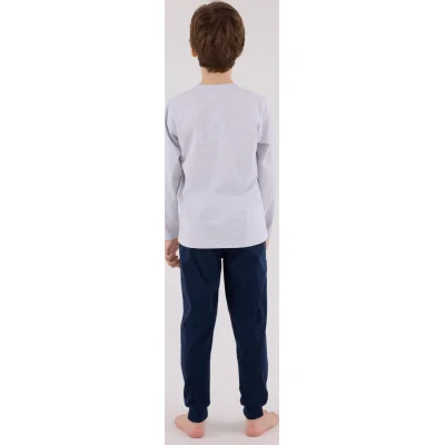 U.S. Polo Assn Uzun Kol Pijama Takım US2206-4 Karmelanj