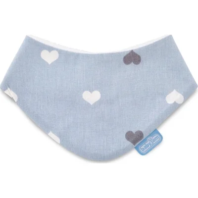 BabyJem Yenidoğan Fular Önlük, Mavi