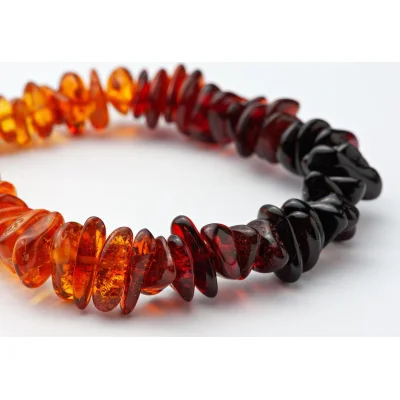 BabyJem Kehribar Bebek Bilekliği, Karışık Renkli