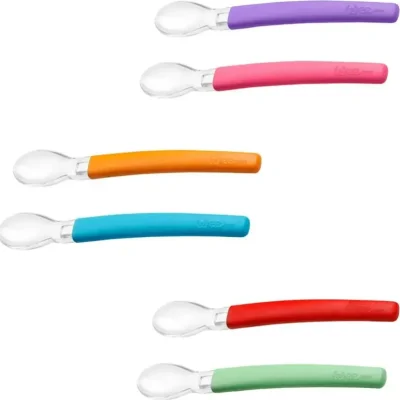 Wee Baby Silikon Uçlu Mama Kaşığı, 2'li