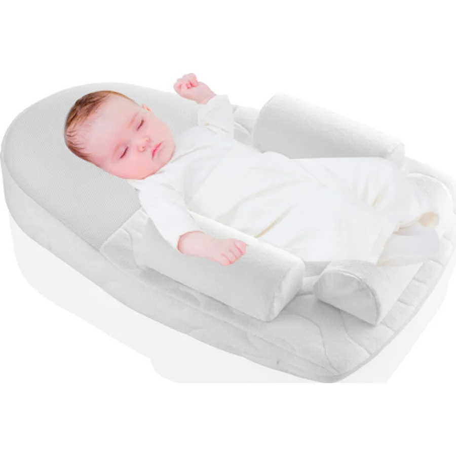 BabyJem Kiraz Çekirdekli Antikolik Uyku Yastığı, Beyaz