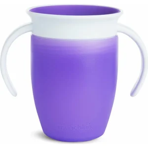 Munchkin Mucize 360° Alıştırma Bardağı 6 Ay+ 207 ml Mor