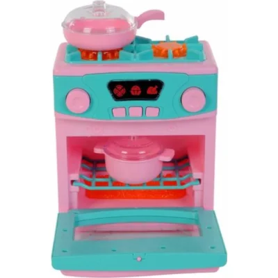 Oydaş Sesli ve Işıklı Pilli Ocak Ve Fırın Seti 2609