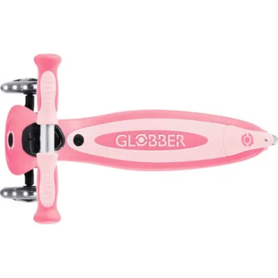 Globber Go Up Baby 360 Scooter, Işıklı, Koyu Pastel Pembe